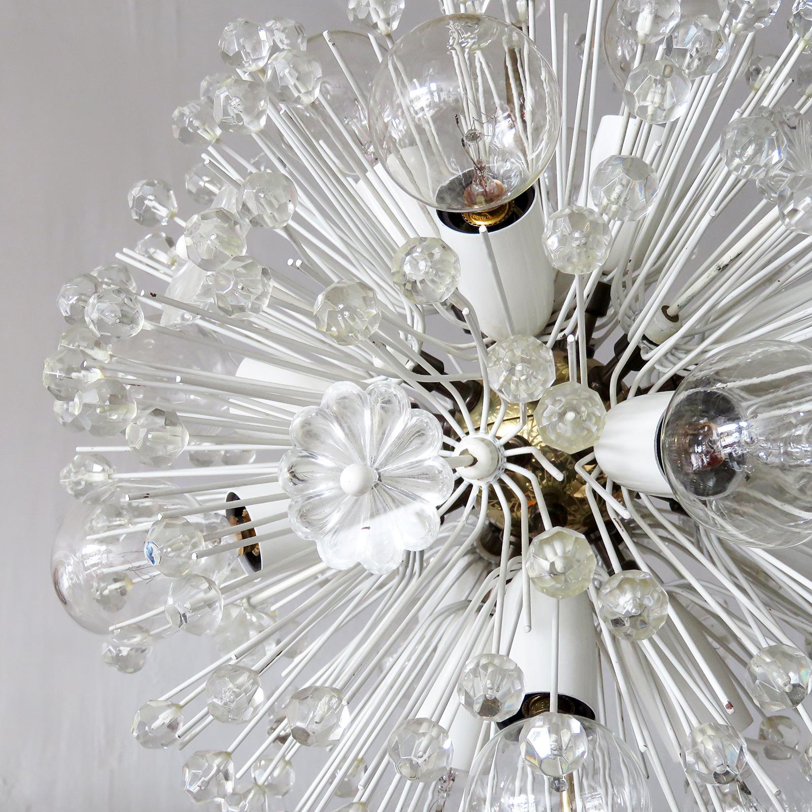 Emil Stejnar for Nikoll Chandelier, 1950 Esmaltado en venta