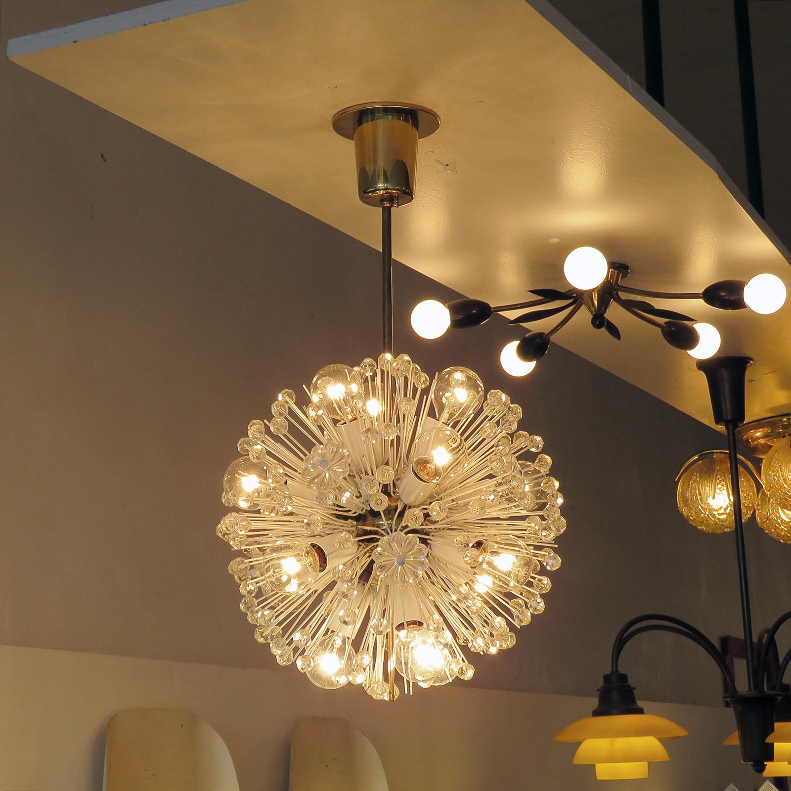 Emil Stejnar for Nikoll Chandelier, 1950 mediados del siglo XX en venta