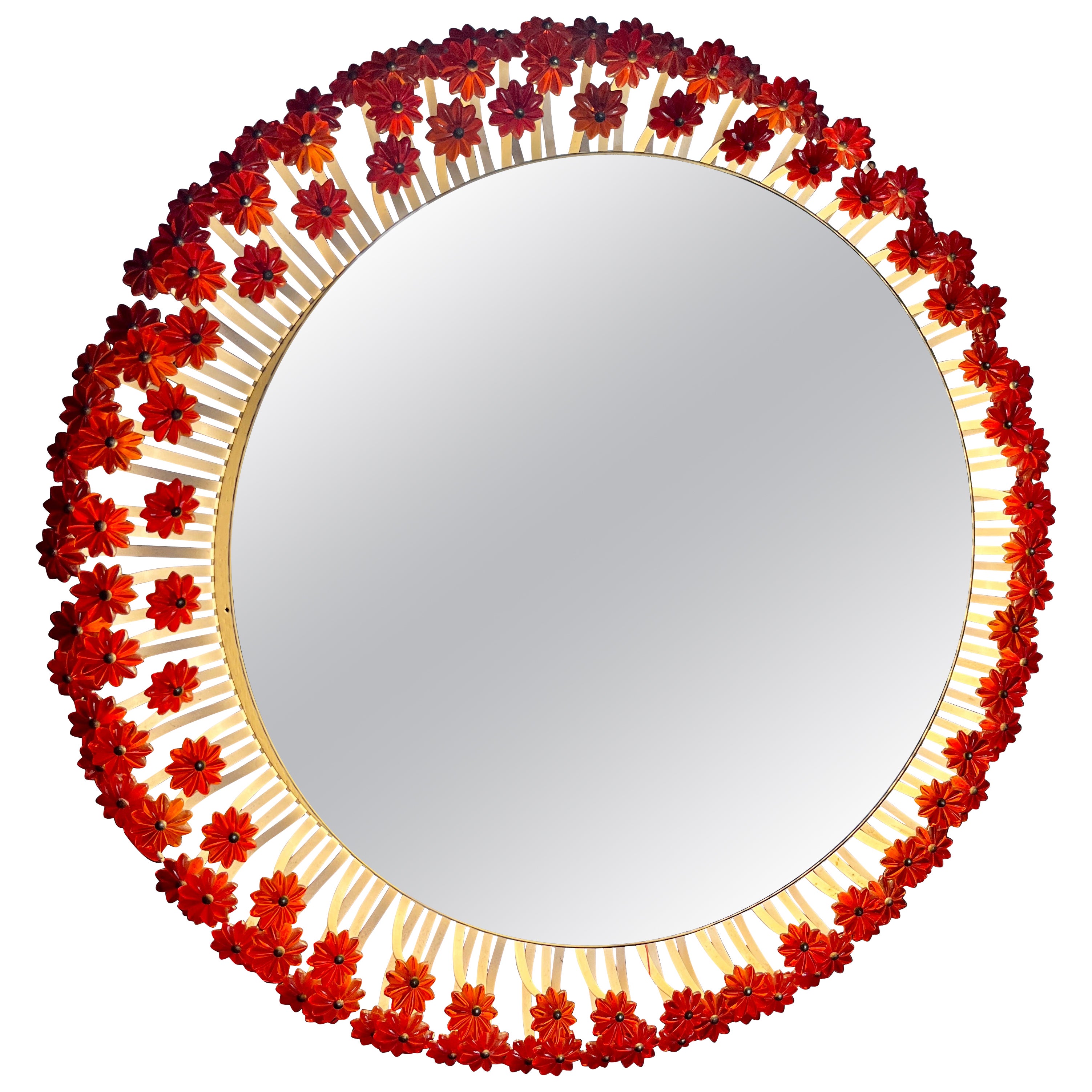 Emil Stejnar Oval Backlight Mirror '50