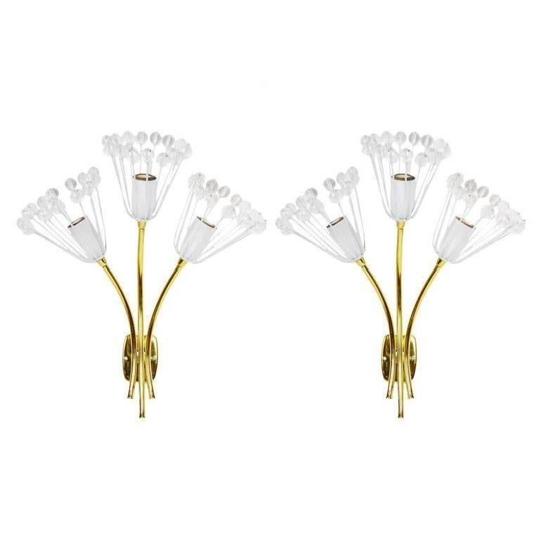 Emil Stejnar Pair of Sconces For Sale