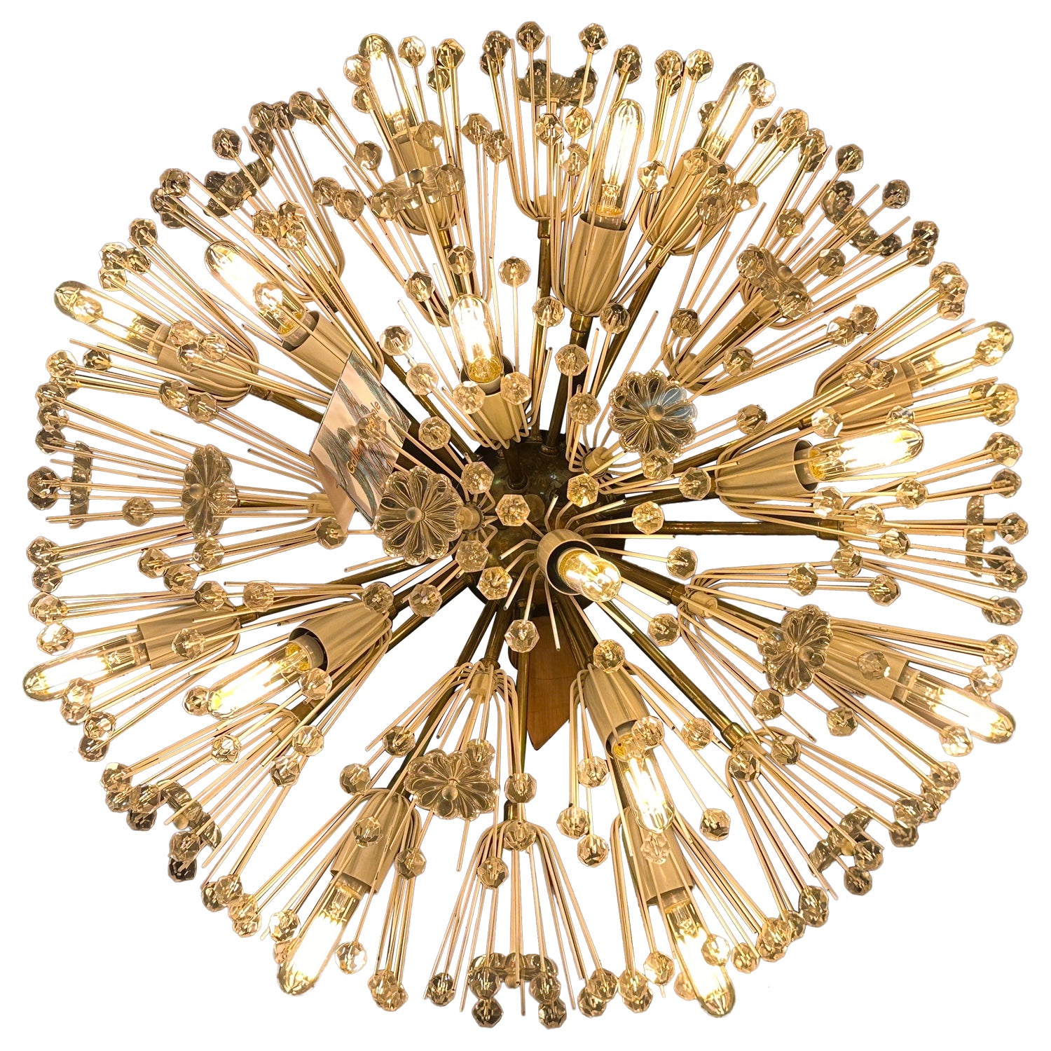 Emil Stejnar Snowflake Flush Mount