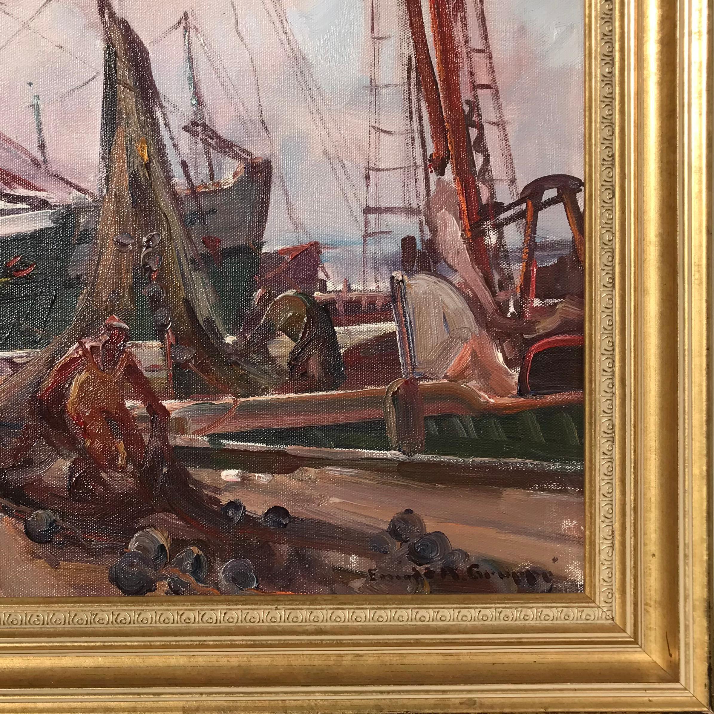 Emile Albert Gruppe Grey Day Gloucester  For Sale 3