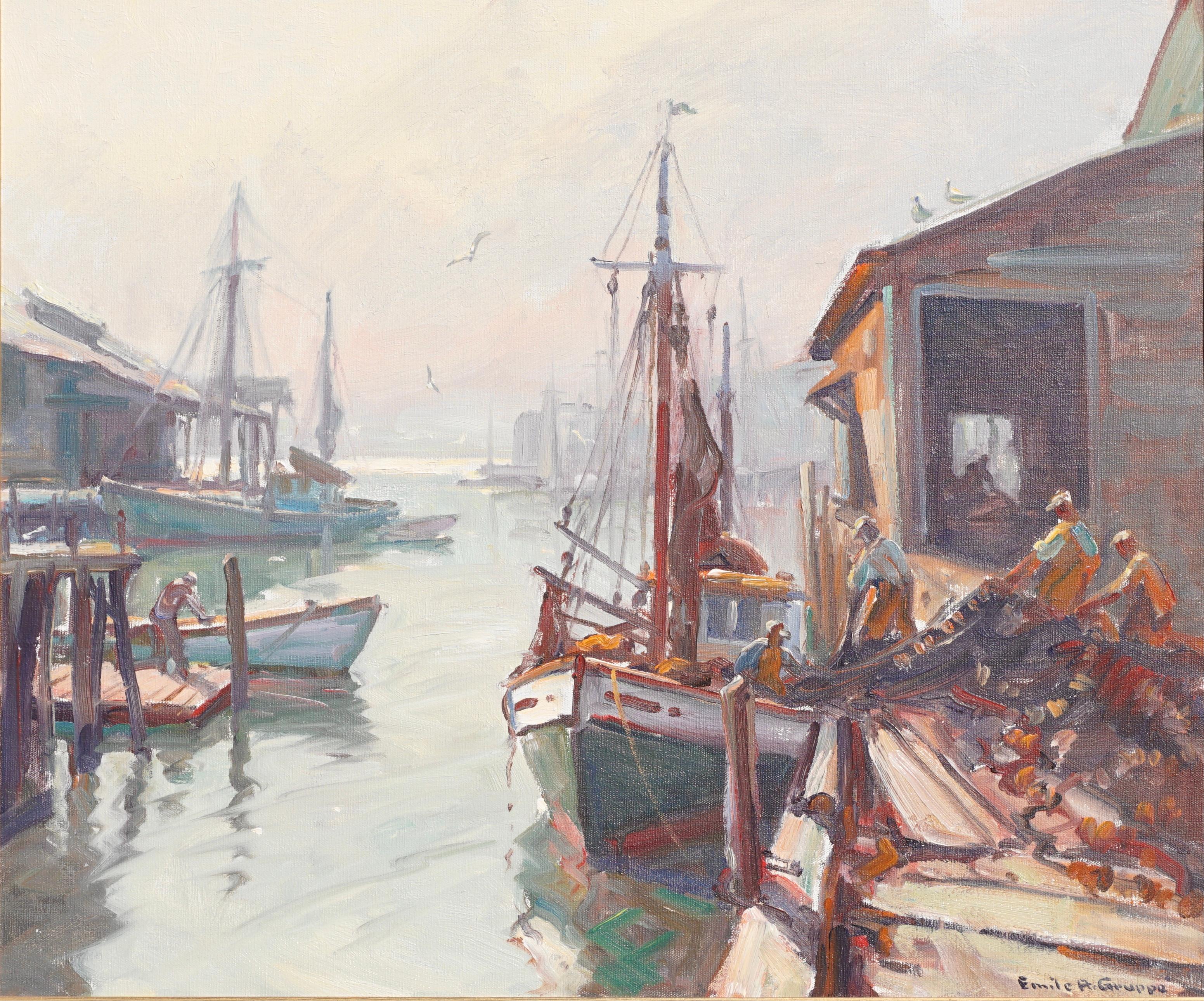 Emile Albert Gruppe Hauling The Nets For Sale 2