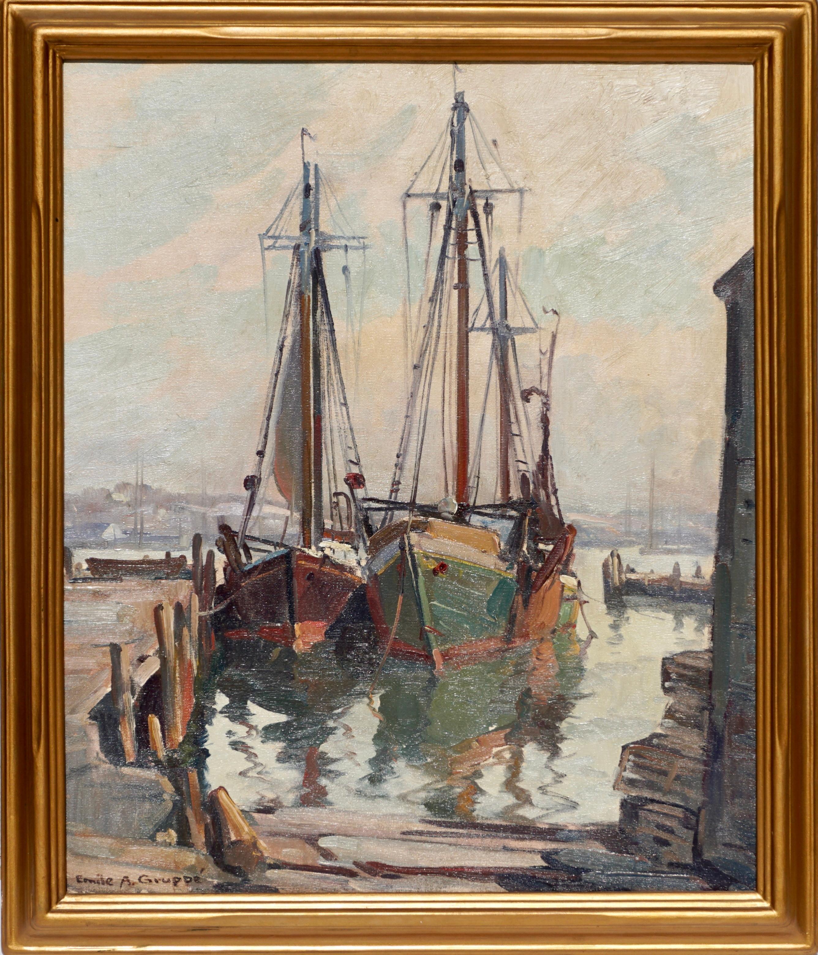 Emile Albert Gruppe Morning Gloucester im Angebot 1