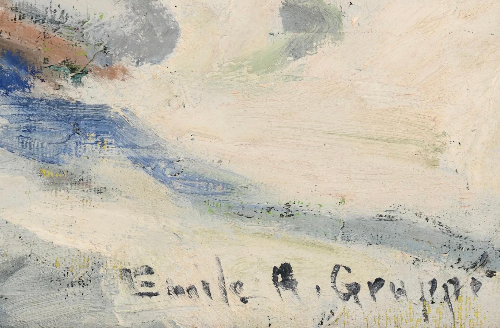 Emile Albert Gruppe “Winter - Gloucester MA” For Sale 3