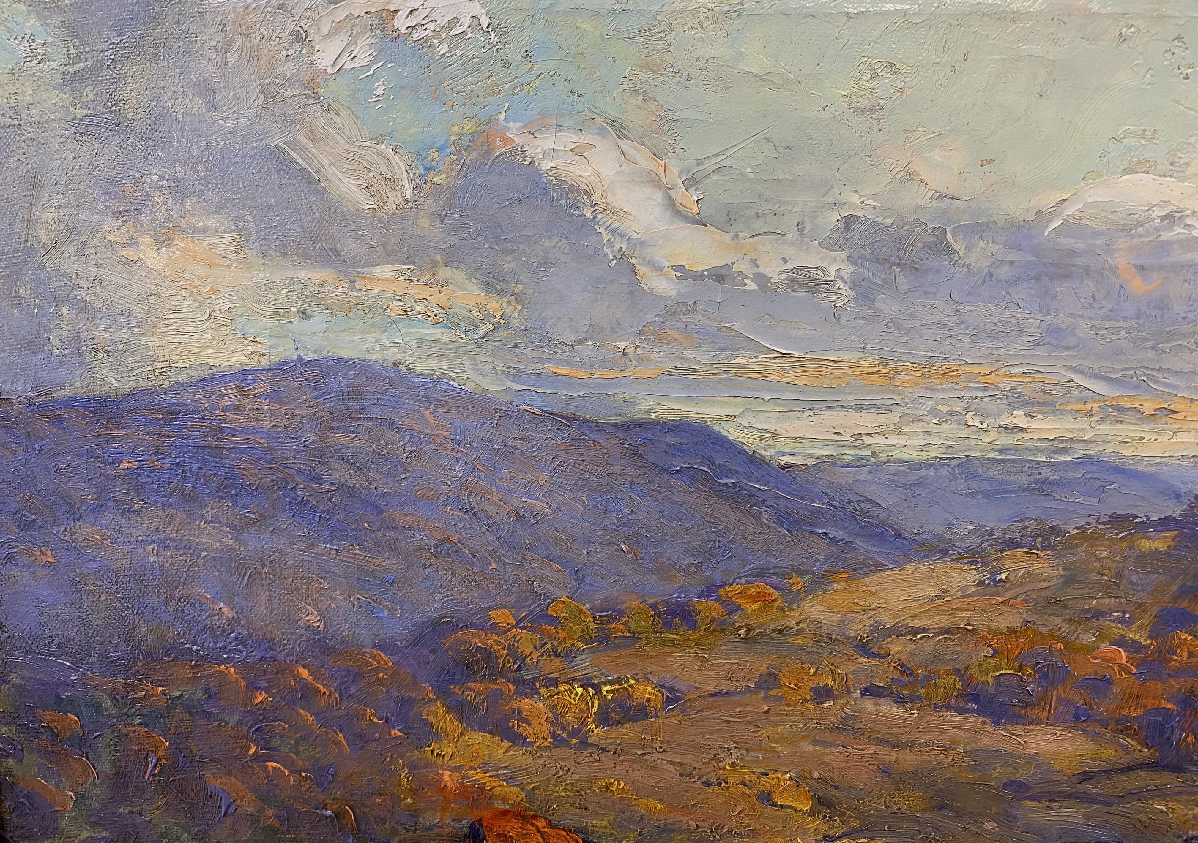 Herbstberg (Amerikanischer Impressionismus), Painting, von Emile Albert Gruppe