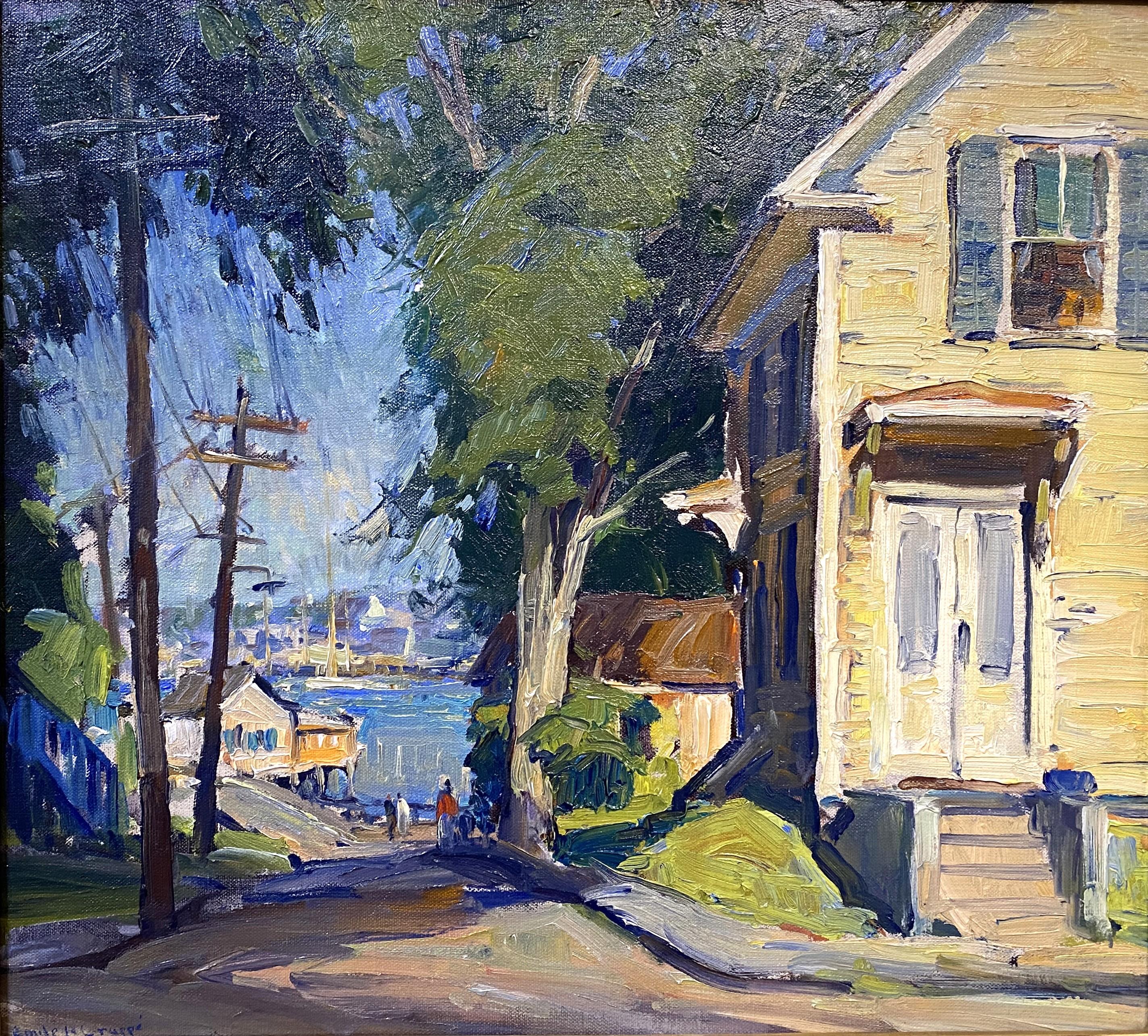 Rocky Neck, Gloucester – Painting von Emile Albert Gruppe