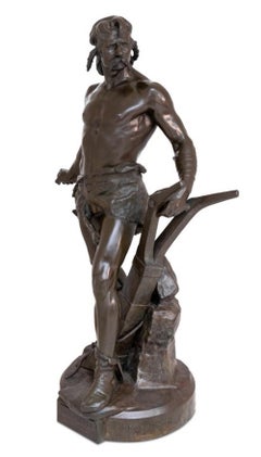 Emile Boisseau "Ense et Aratro" Patinated Bronze for Tiffany & Co.