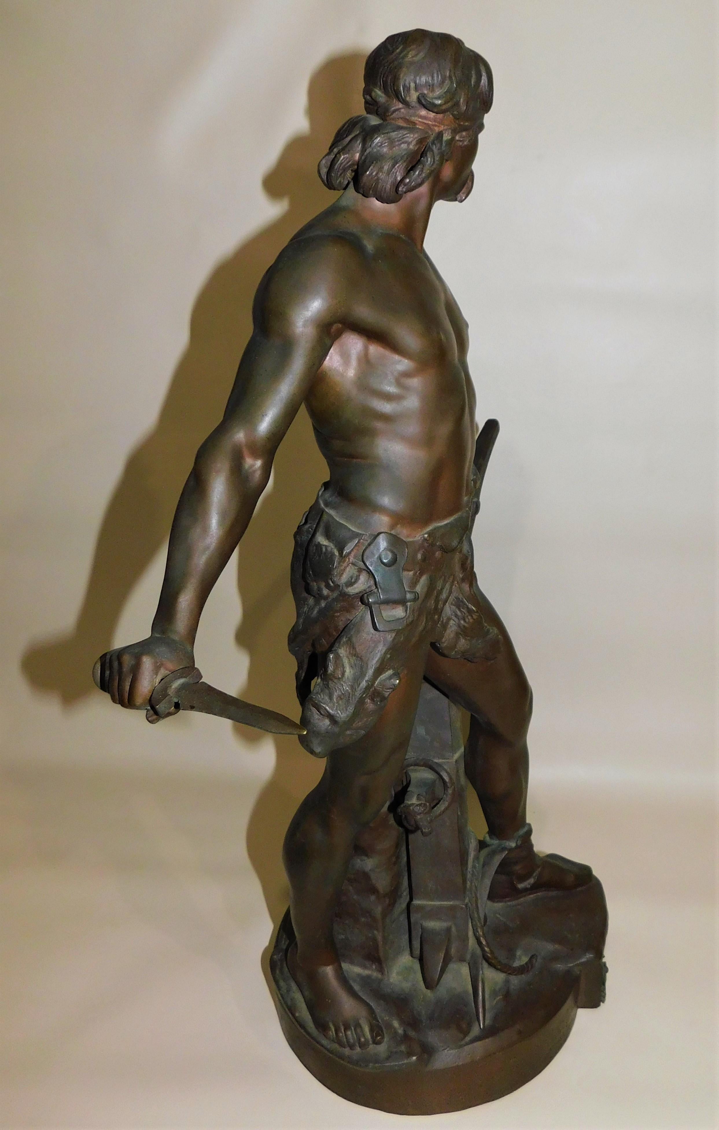 Émile-andré Boisseau Bronze Sculpture 5