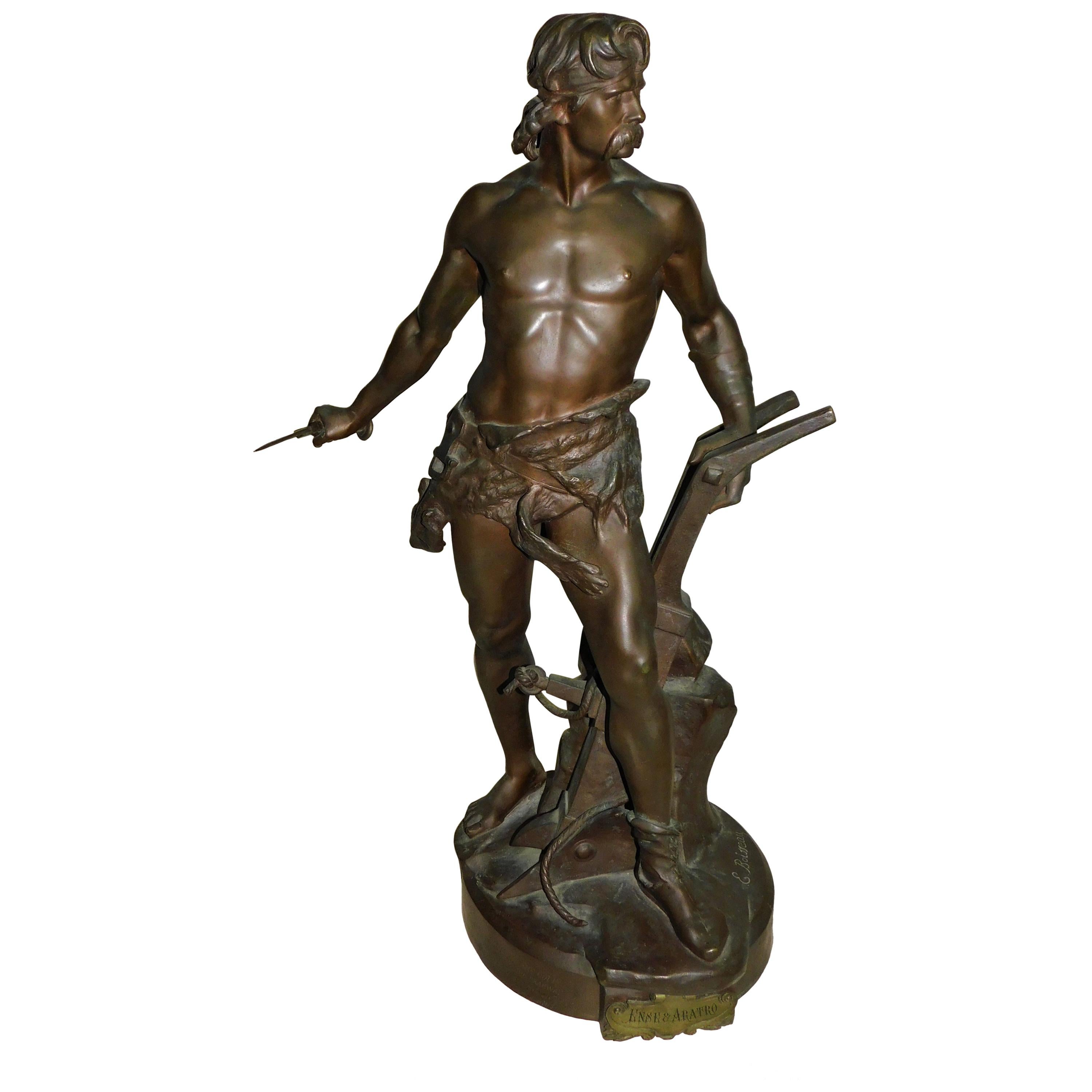 Émile-andré Boisseau Bronze Sculpture