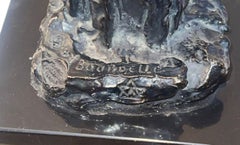 Émile-Antoine Bourdelle Bronze Statuette Representing Madeleine Charnaux.