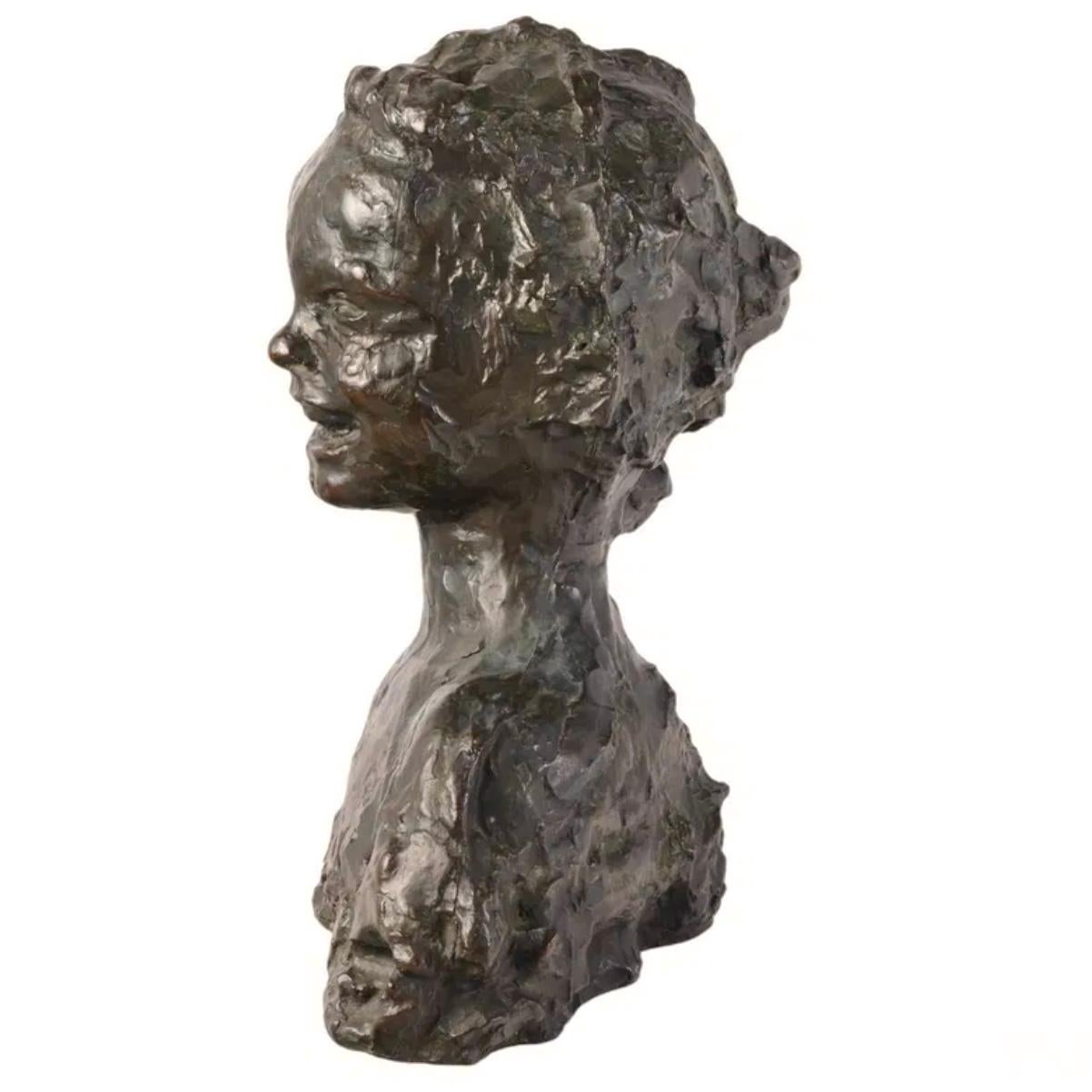 Cast Emile Antoine Bourdelle Enfan For Sale