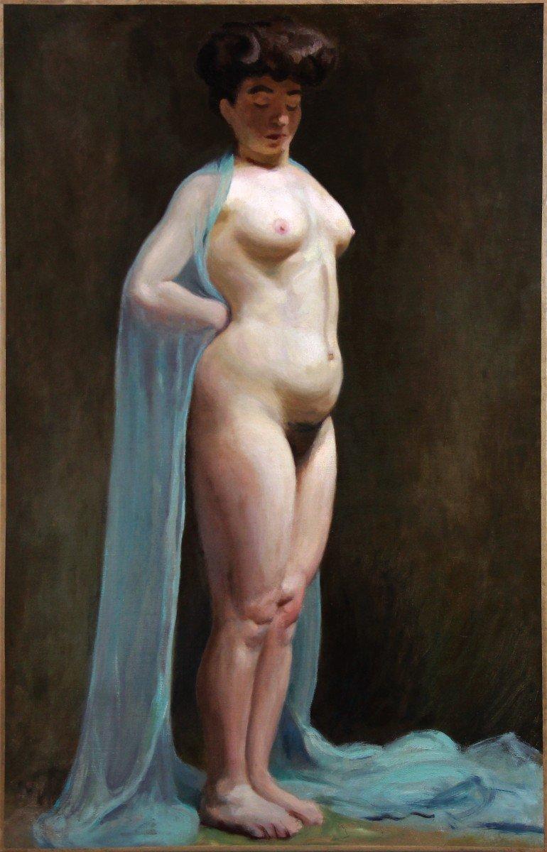 Study nude oil on canvas 