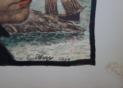 Brittany - Original lithograph (1897-1898)