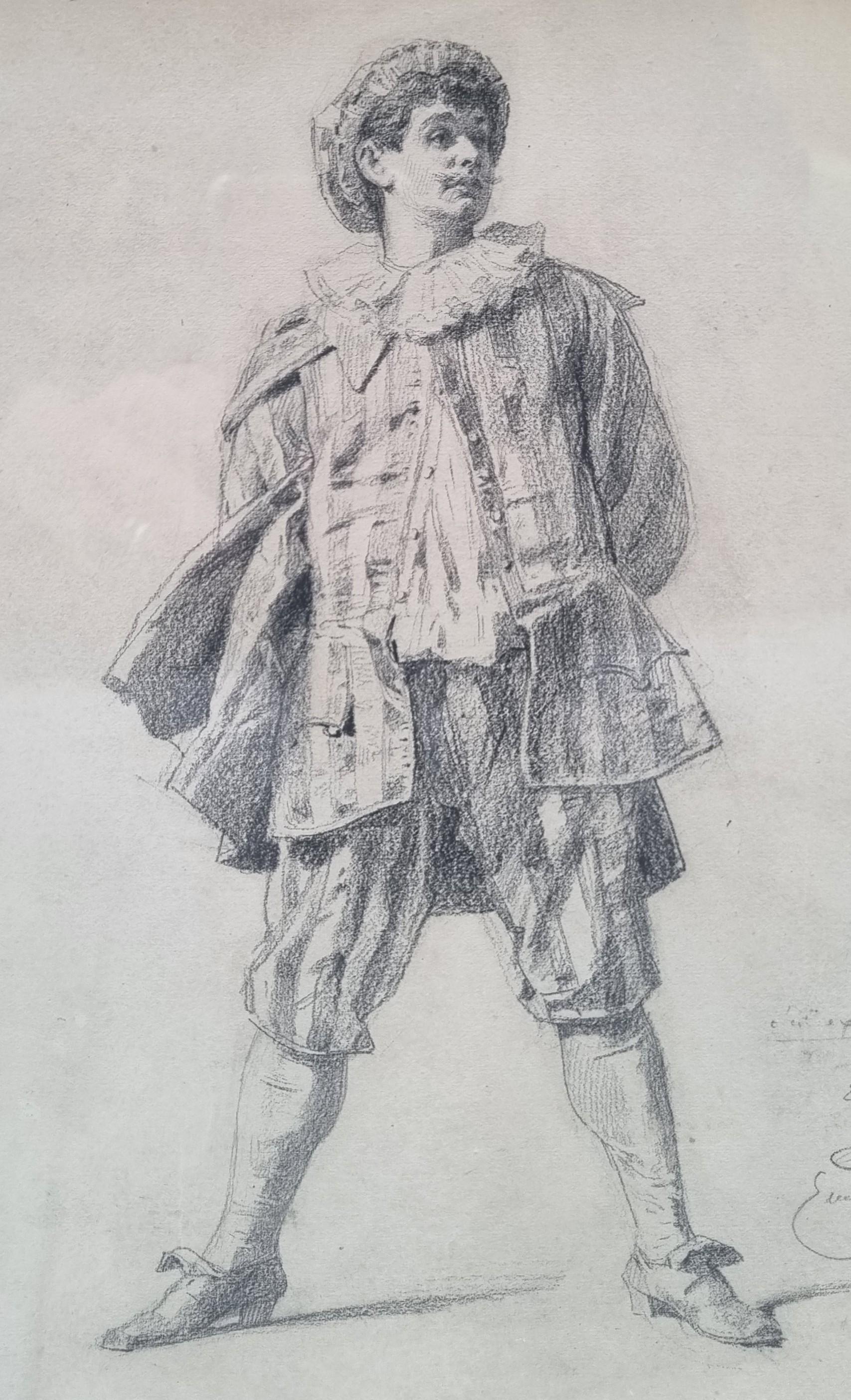 French Drawing Portrait For Sale 4