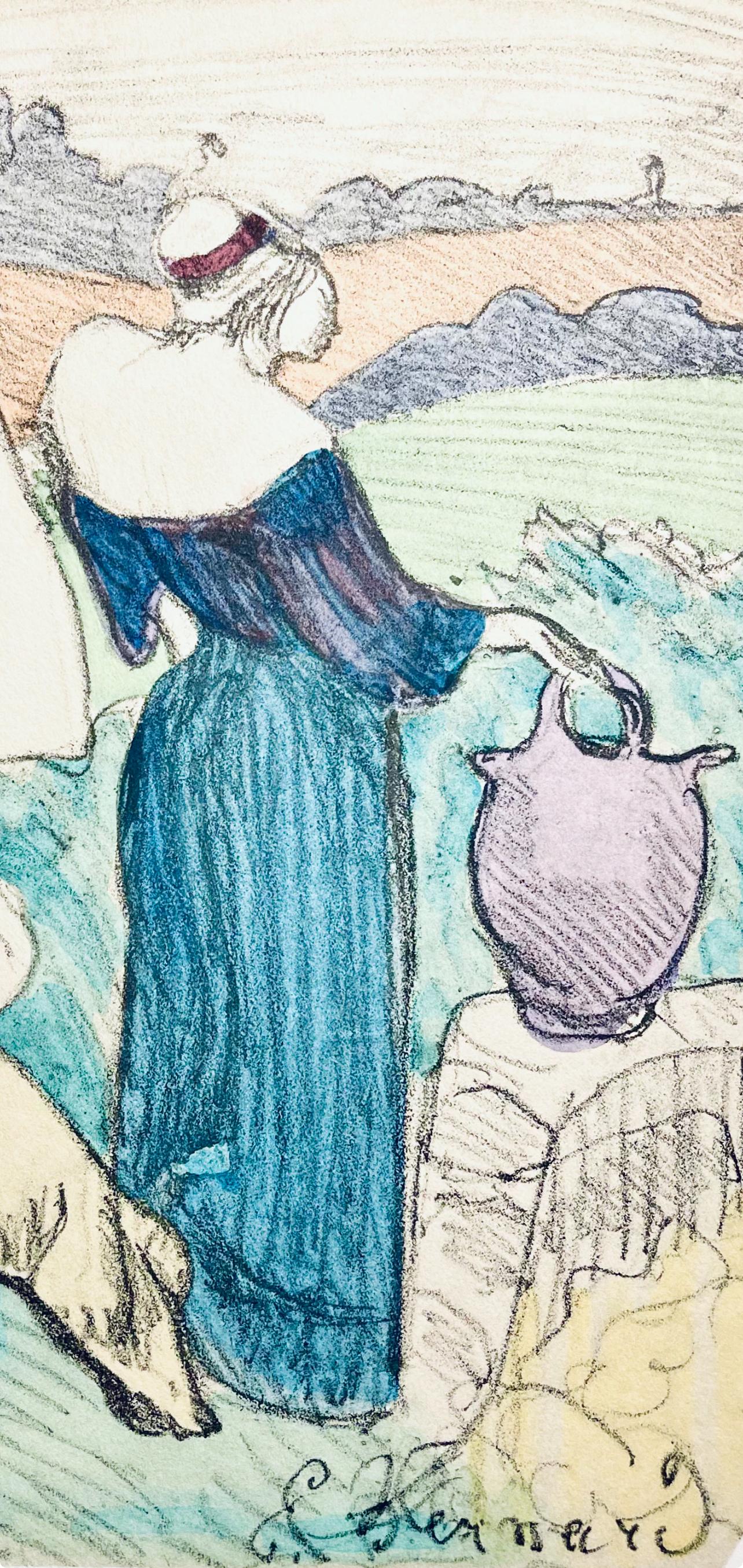 Bernard, Composition, Éloge de Émile Bernard (after) - Print by Emile Bernard
