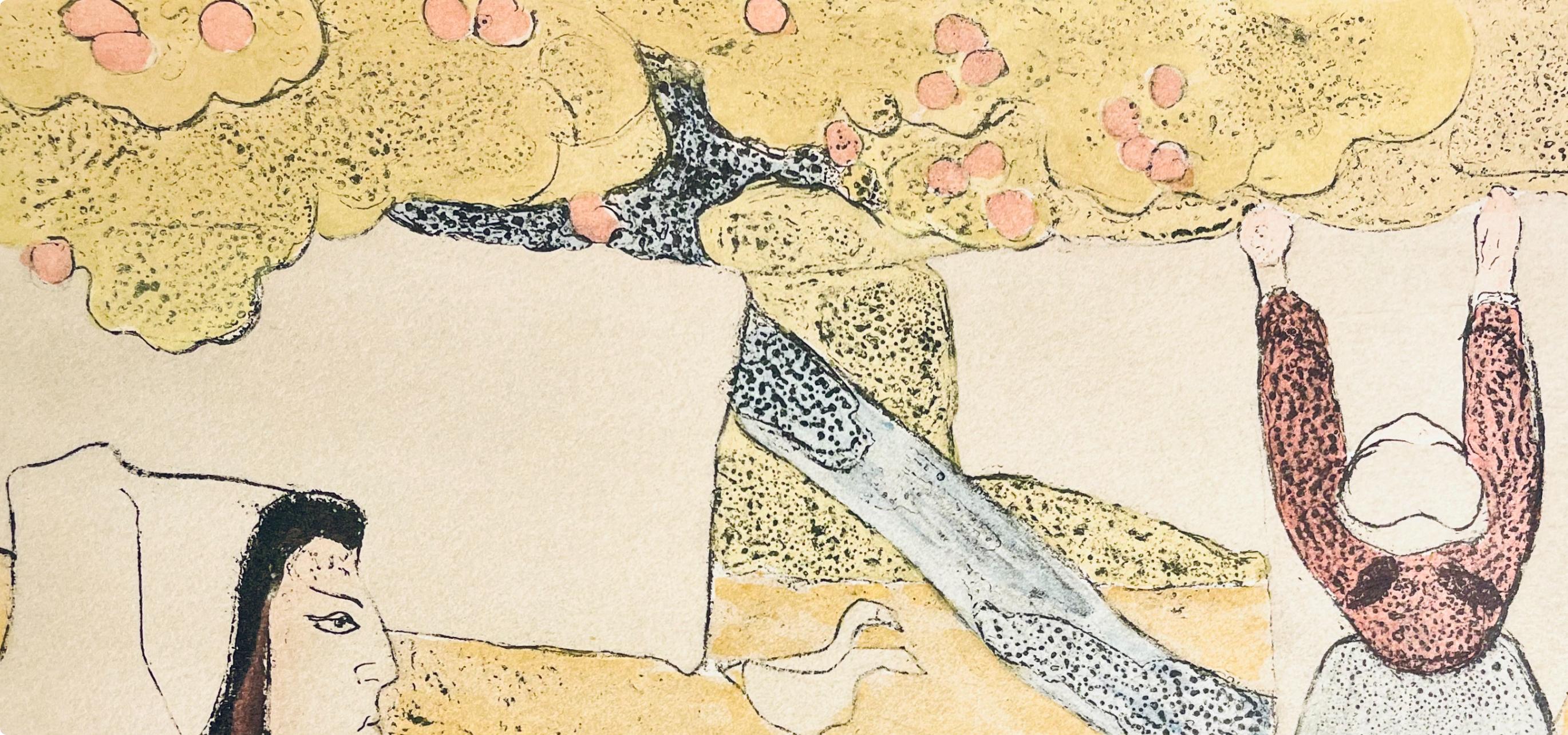 Woodcut on vélin d’Arches paper. Inscription: unsigned and unnumbered, as issued. Good condition. Notes: From the volume, Éloge de Émile Bernard, 1962. Published by Editions d'Art Manuel Bruker, Paris; printed by l'imprimerie Daragnès, Paris, June
