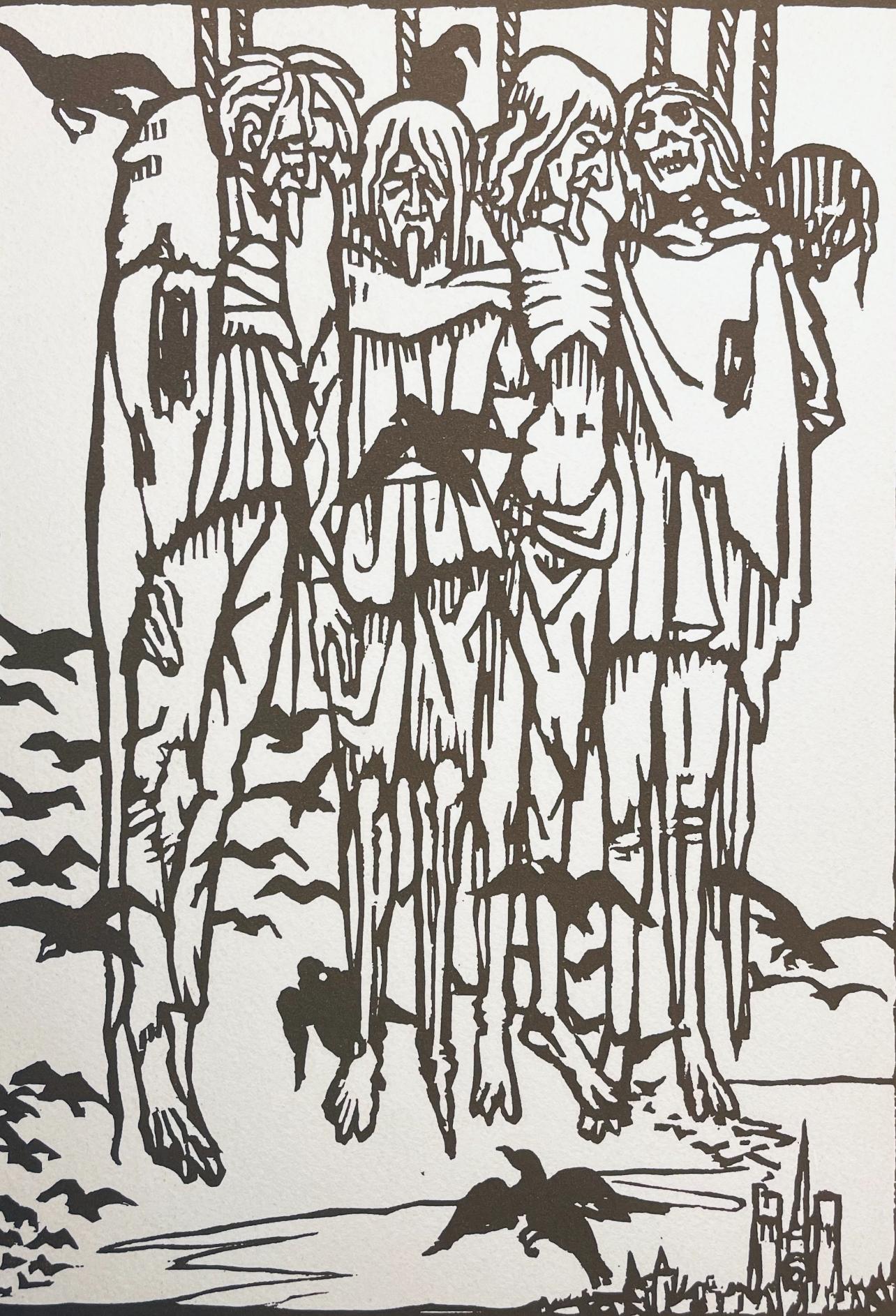 Emile Bernard Landscape Print - Bernard, Composition, Éloge de Émile Bernard (after)