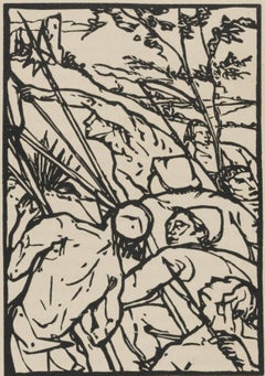 Composition (Morane, N° 100), Les Petites Fleurs de St. Françoise, Émile Bernard