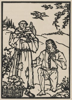 Composizione (Morane, N° 100), Les Petites Fleurs de St. Françoise, Émile Bernard