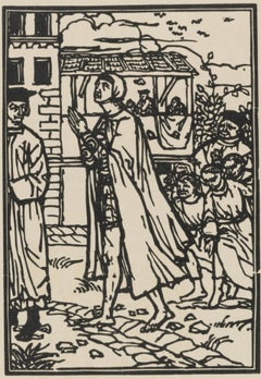 Composition (Morane, N° 100), Les Petites Fleurs de St. Françoise, Émile Bernard