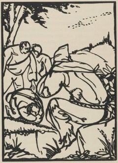 Composition (Morane, n° 100), Les Petites Fleurs de St. Françoise, Émile Bernard