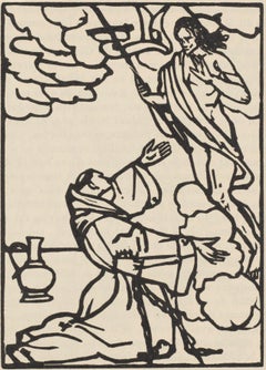 Composición (Morane, N° 100), Les Petites Fleurs de St. Françoise, Émile Bernard