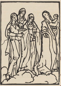 Komposition (Morane, N° 100), Les Petites Fleurs de St. Françoise, Émile Bernard