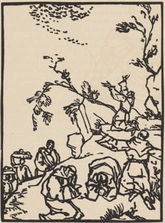 Composition (Morane, n° 100), Les Petites Fleurs de St. Françoise, Émile Bernard