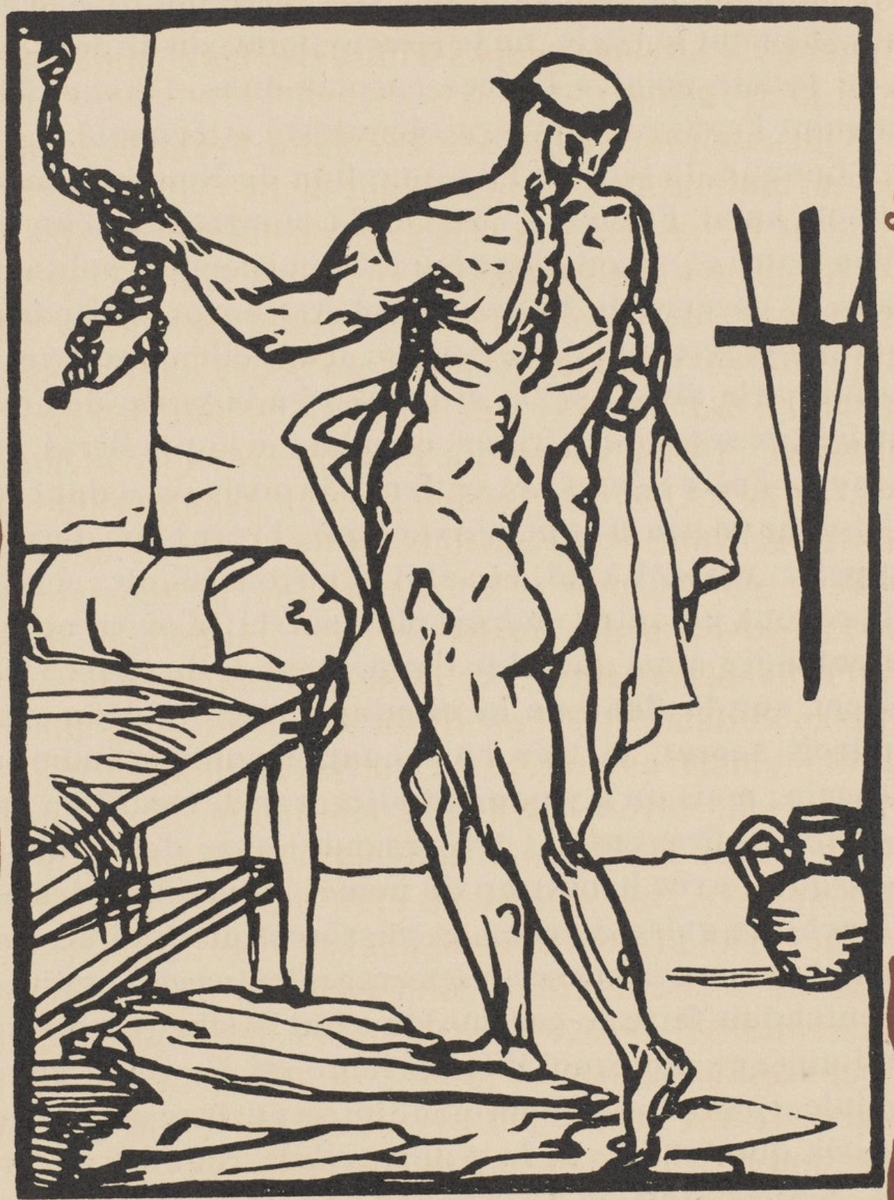 Komposition (Morane, N° 100), Les Petites Fleurs de St. Françoise, Émile Bernard – Print von Emile Bernard