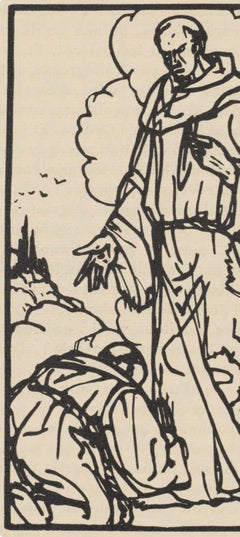 Composition (Morane, N° 100), Les Petites Fleurs de St. Françoise, Émile Bernard