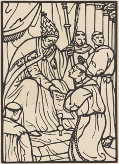 Composition (Morane, n° 100), Les Petites Fleurs de St. Françoise, Émile Bernard