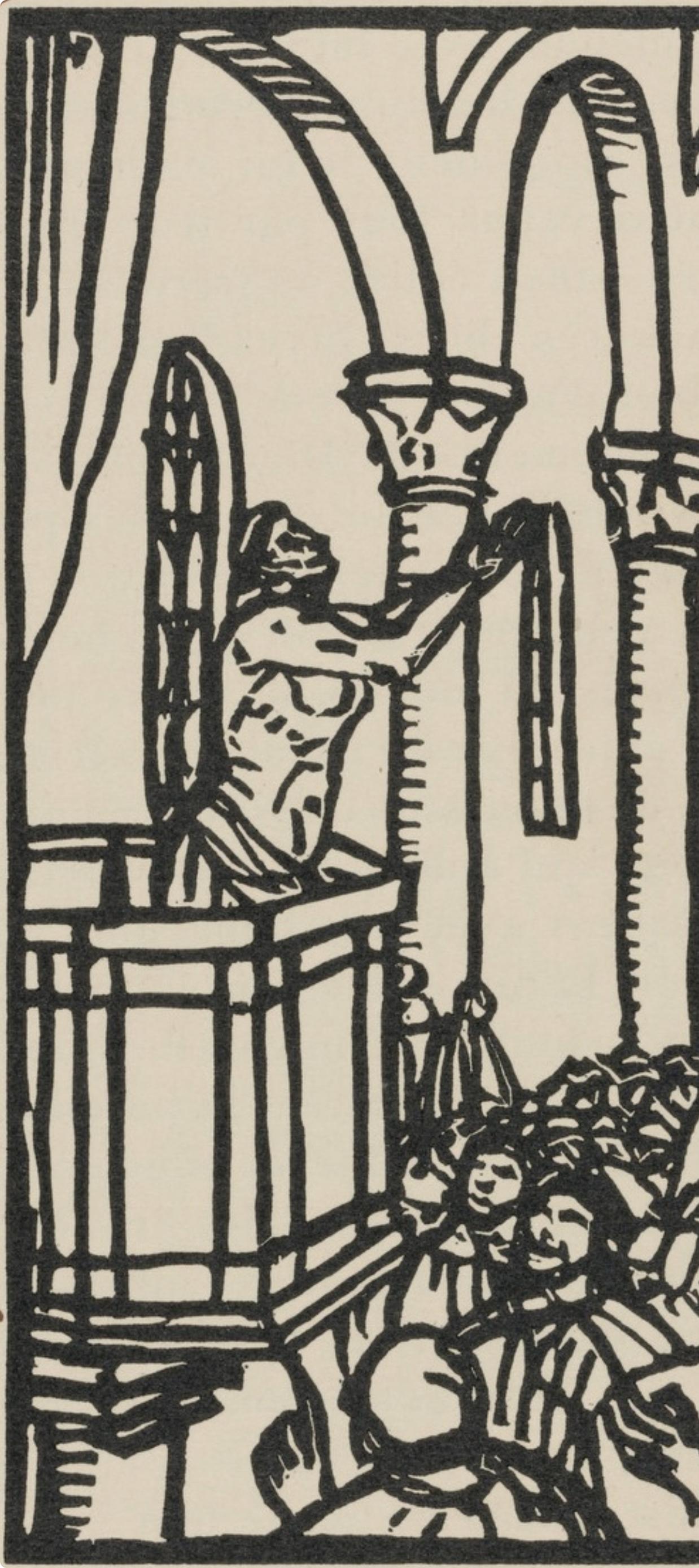 Composition (Morane, N° 100), Les Petites Fleurs de St. Françoise, Émile Bernard - Post-Impressionist Print by Emile Bernard