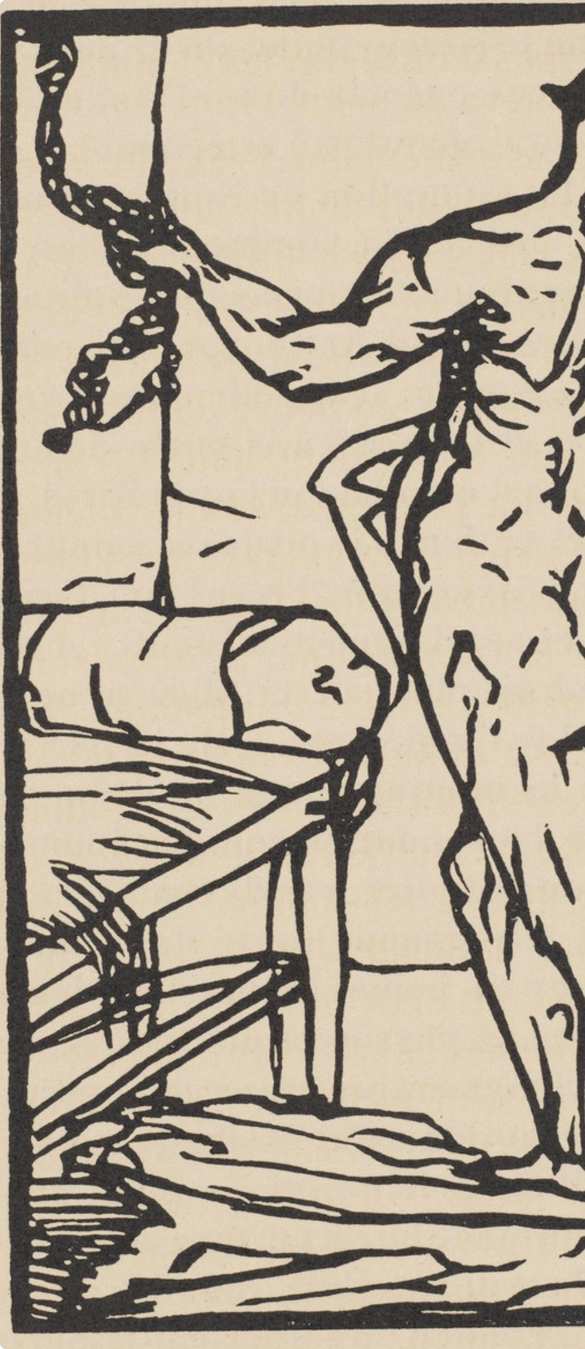 Komposition (Morane, N° 100), Les Petites Fleurs de St. Françoise, Émile Bernard (Post-Impressionismus), Print, von Emile Bernard