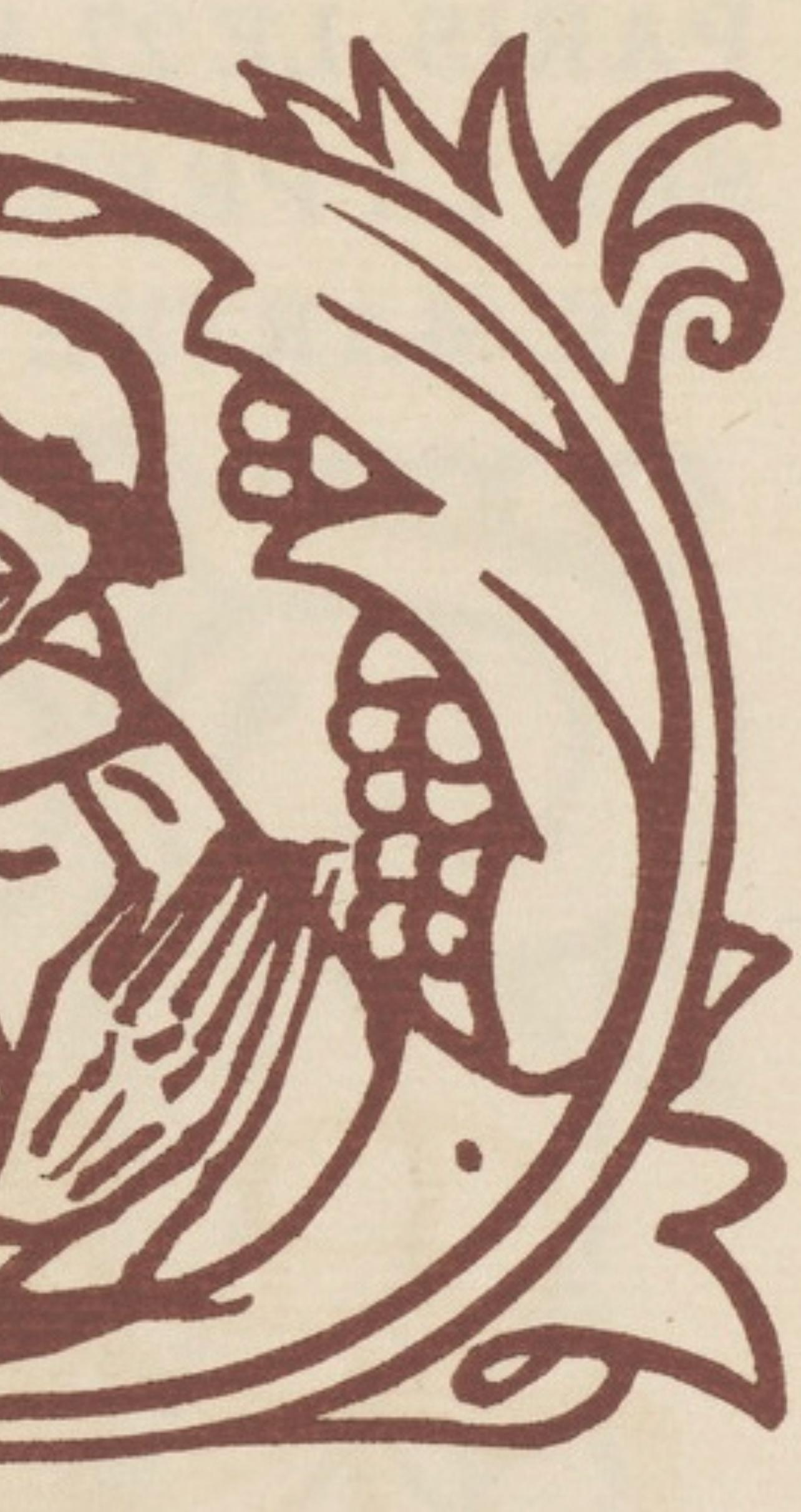 Composition (Morane, N° 100), Les Petites Fleurs de St. Françoise, Émile Bernard - Post-Impressionist Print by Emile Bernard