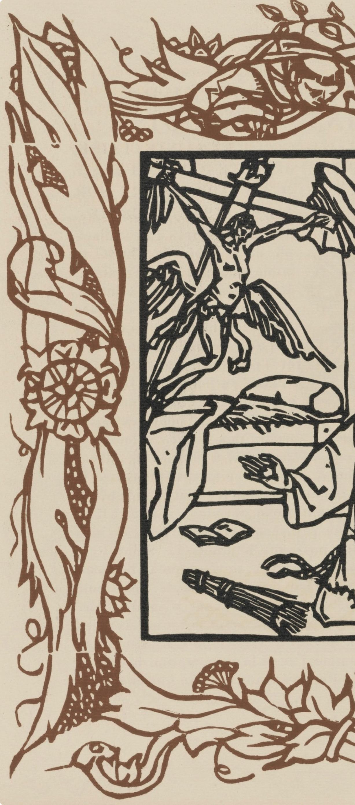 Holzstich auf vergé d'Arches-Papier. Aufschrift: unsigniert und nicht nummeriert, wie ausgegeben. Guter Zustand. Anmerkungen: Aus dem Band Les Petites Fleurs de St. François, 1928. Herausgegeben von Ambroise Vollard, éditeur, Paris; gedruckt von