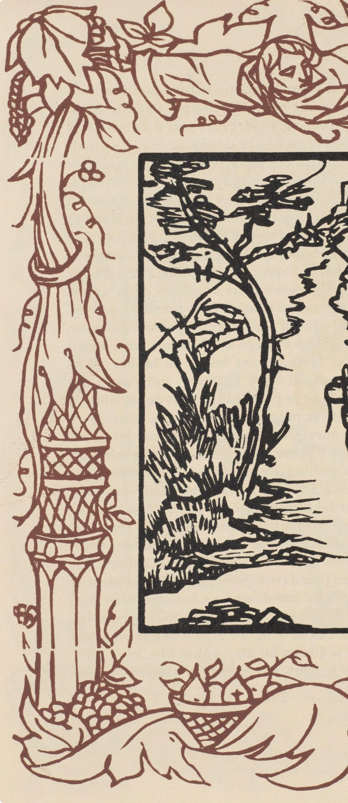 Holzstich auf vergé d'Arches-Papier. Aufschrift: unsigniert und nicht nummeriert, wie ausgegeben. Guter Zustand. Anmerkungen: Aus dem Band Les Petites Fleurs de St. François, 1928. Herausgegeben von Ambroise Vollard, éditeur, Paris; gedruckt von