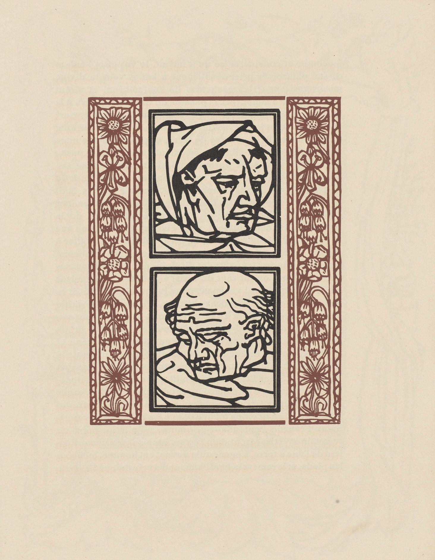 Holzstich auf vergé d'Arches-Papier. Aufschrift: unsigniert und nicht nummeriert, wie ausgegeben. Guter Zustand. Anmerkungen: Aus dem Band Les Petites Fleurs de St. François, 1928. Herausgegeben von Ambroise Vollard, éditeur, Paris; gedruckt von
