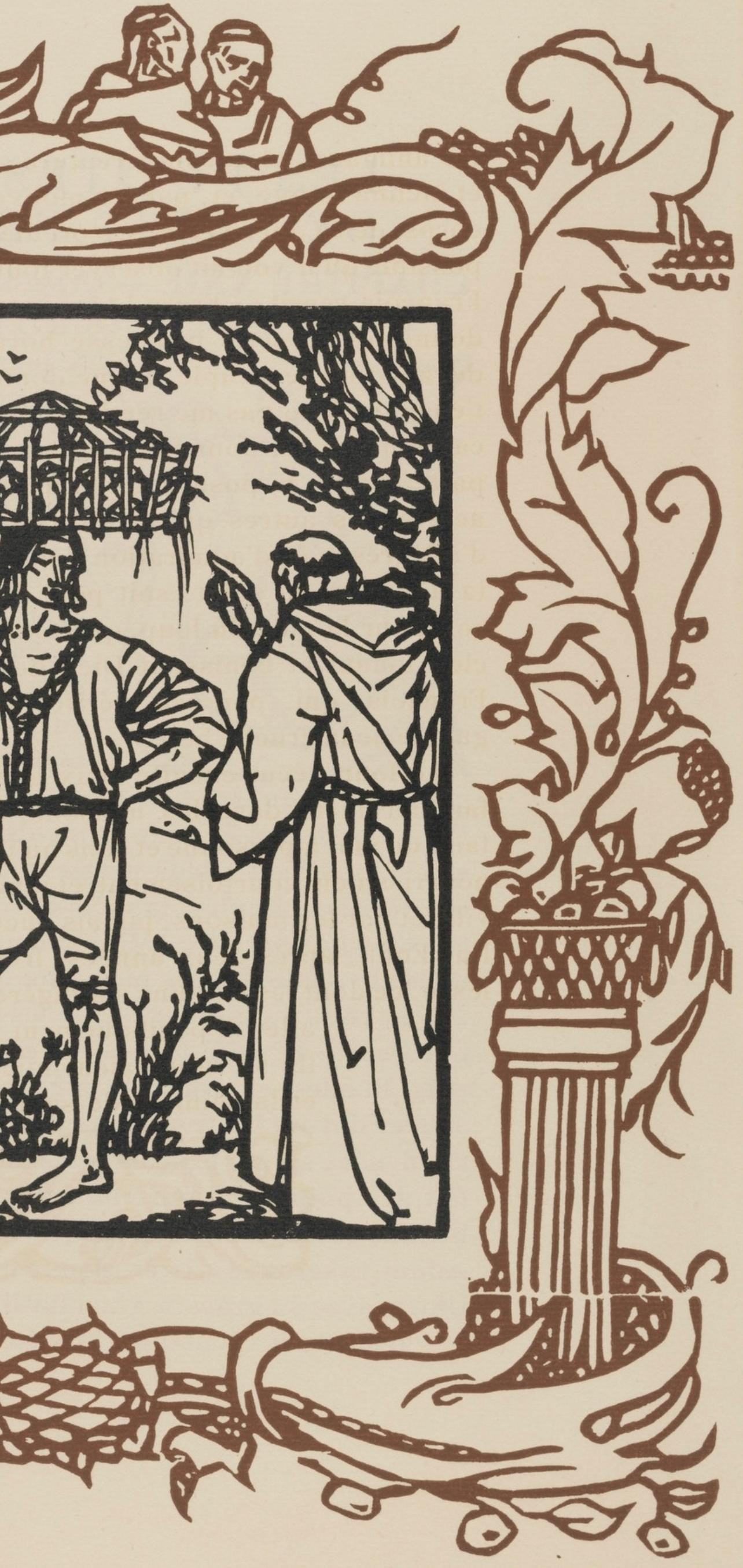 Composition (Morane, N° 100), Les Petites Fleurs de St. Françoise, Émile Bernard For Sale 1