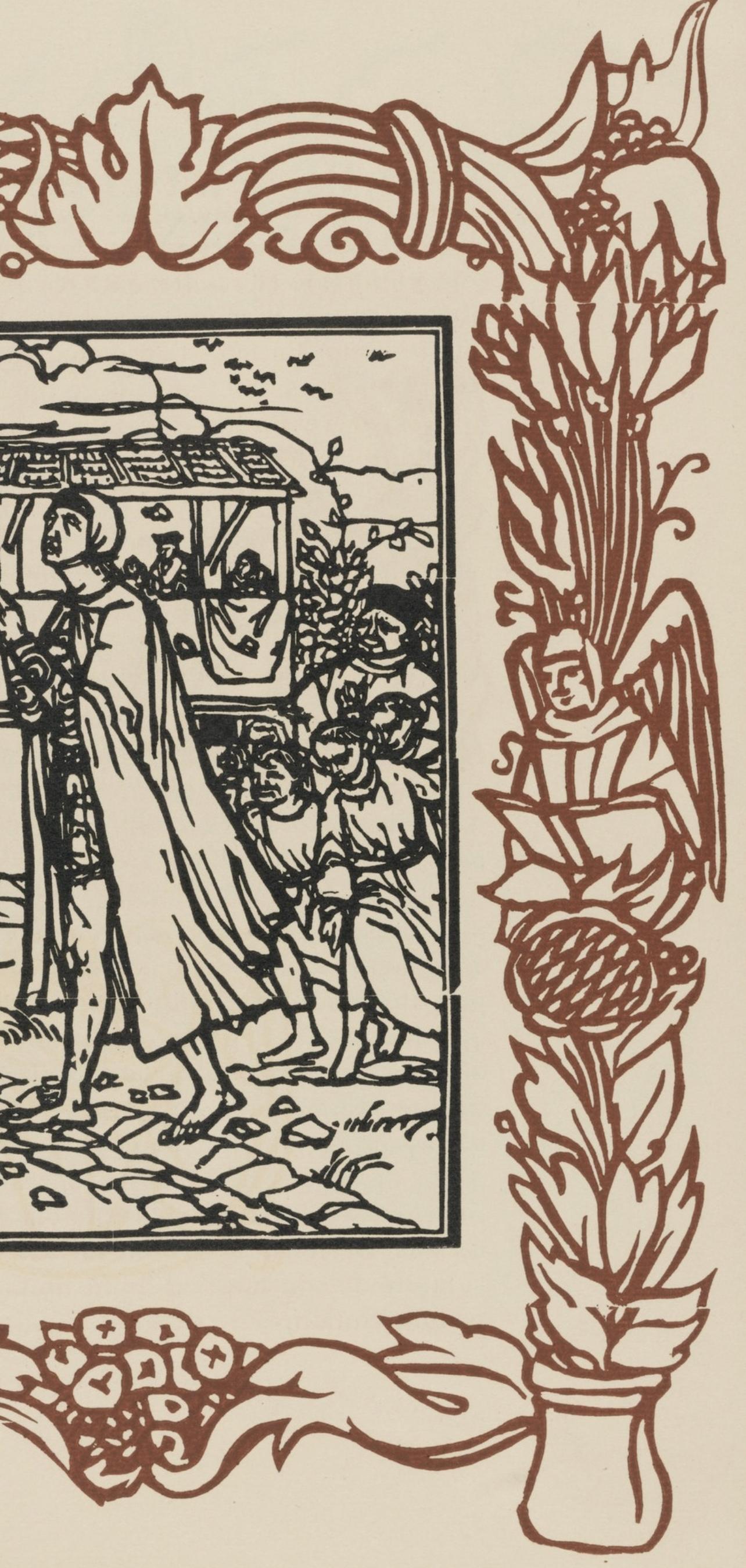 Composition (Morane, N° 100), Les Petites Fleurs de St. Françoise, Émile Bernard For Sale 1