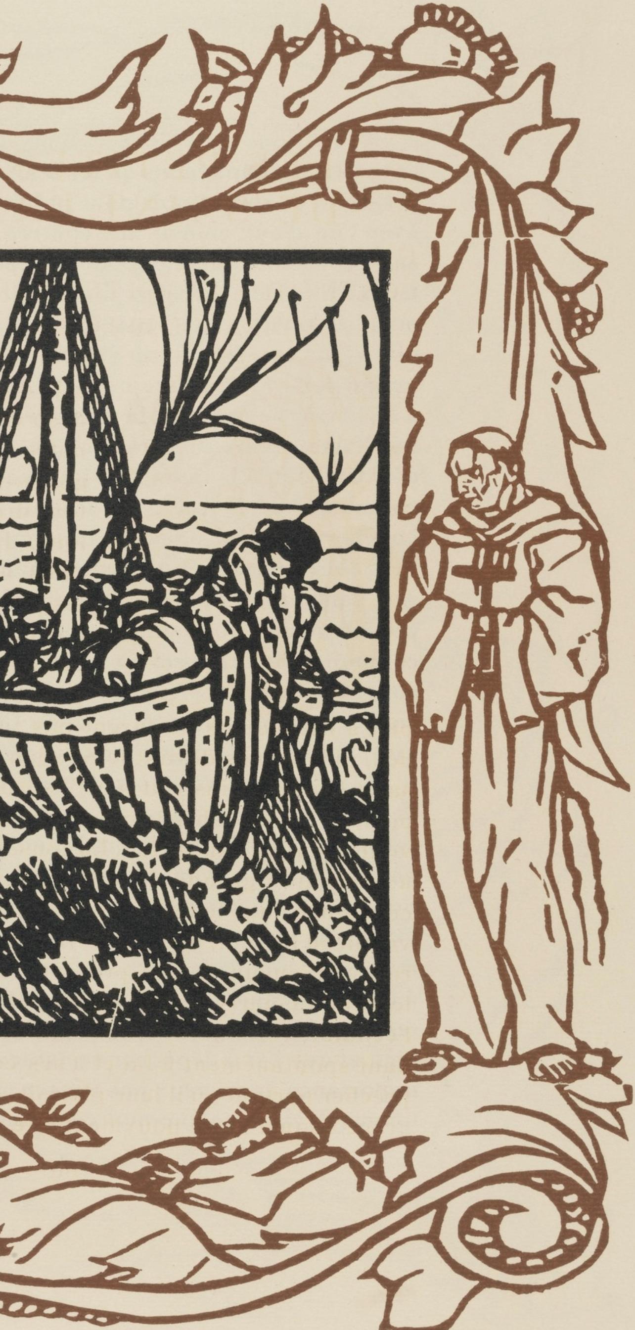 Composition (Morane, N° 100), Les Petites Fleurs de St. Françoise, Émile Bernard For Sale 1