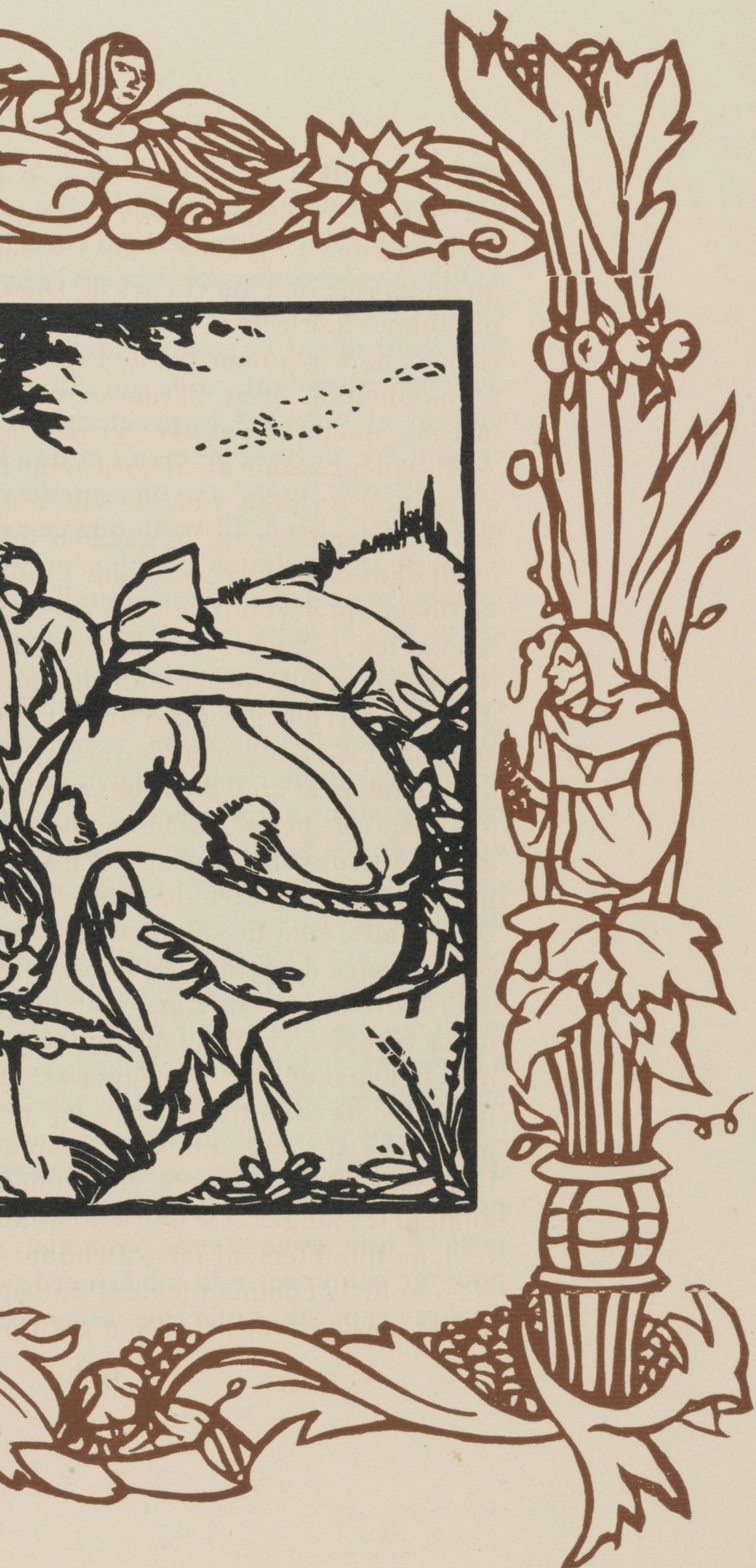 Komposition (Morane, N° 100), Les Petites Fleurs de St. Françoise, Émile Bernard im Angebot 1