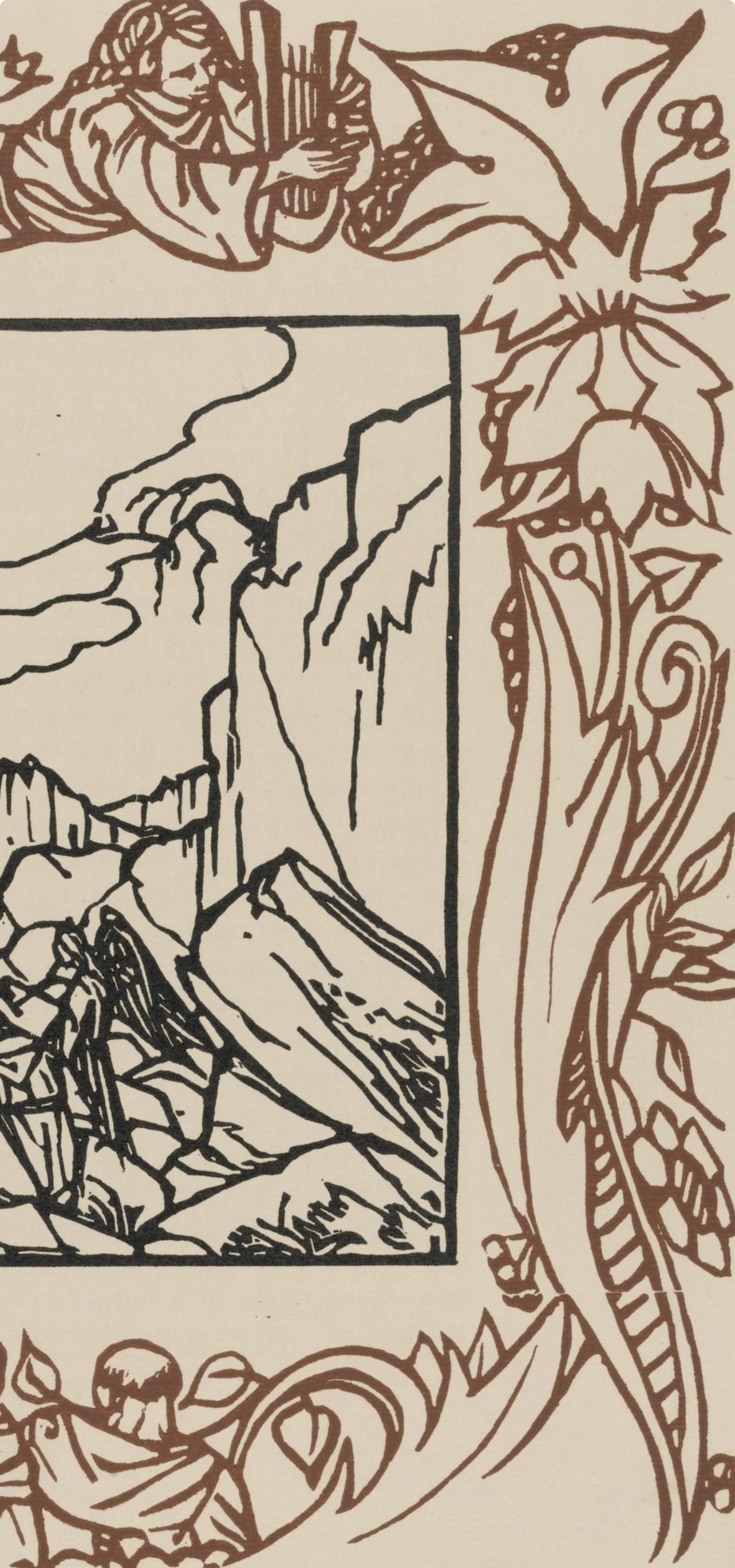 Composition (Morane, N° 100), Les Petites Fleurs de St. Françoise, Émile Bernard For Sale 1