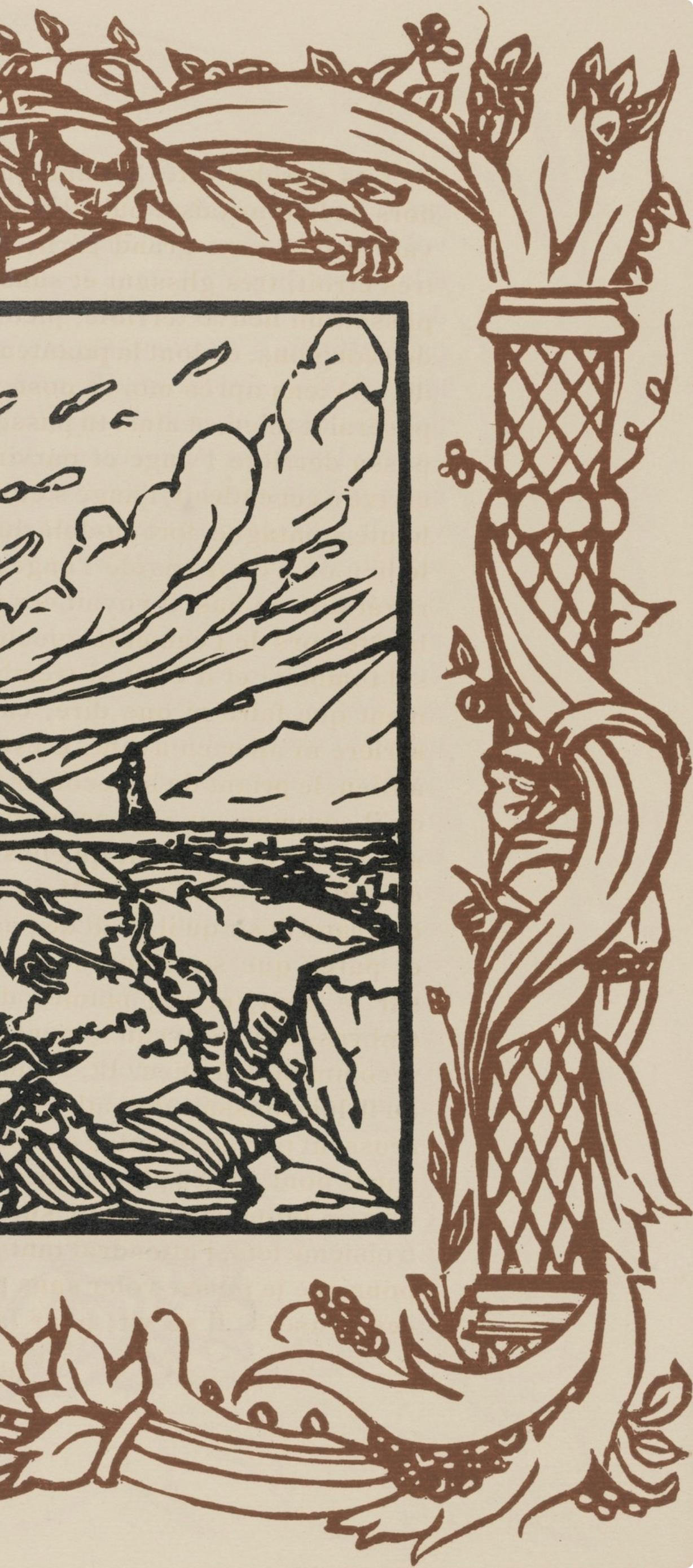 Composition (Morane, N° 100), Les Petites Fleurs de St. Françoise, Émile Bernard For Sale 1