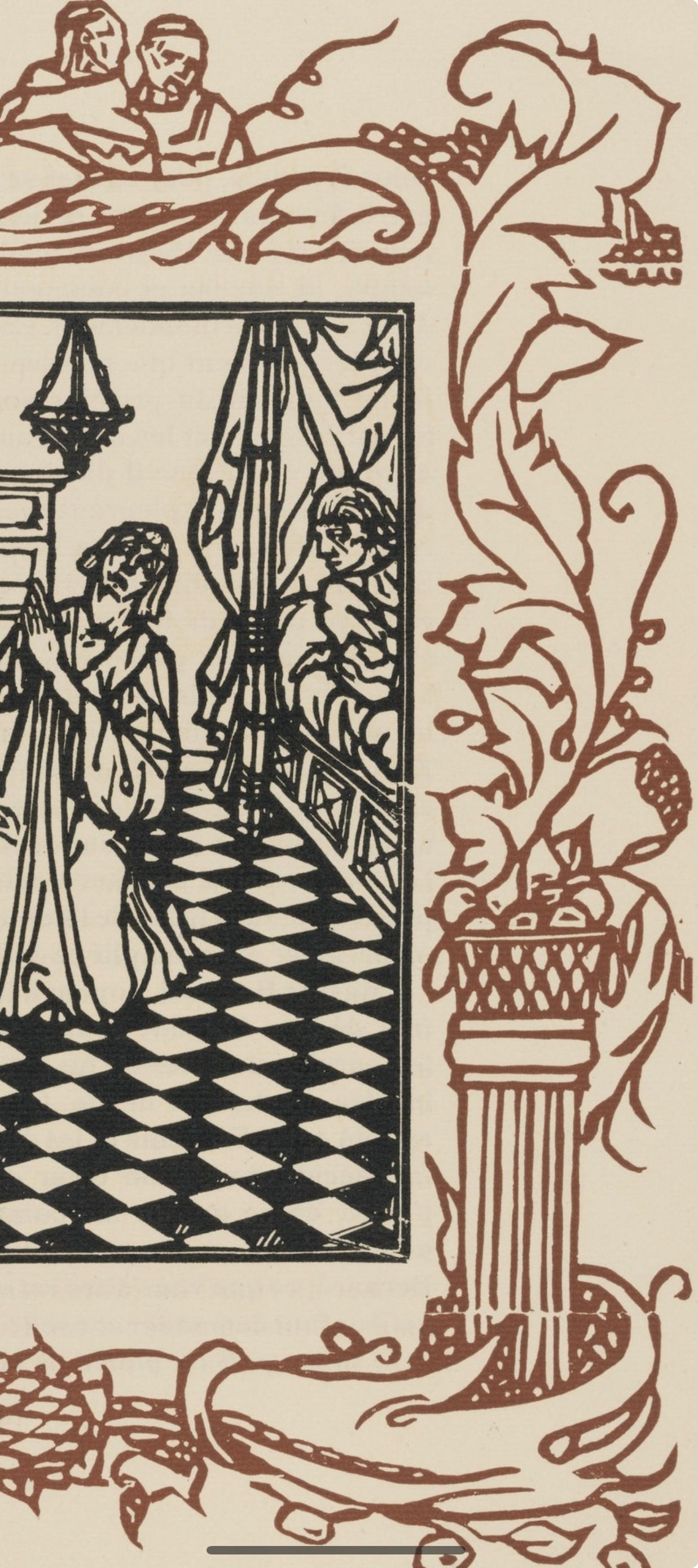 Composition (Morane, N° 100), Les Petites Fleurs de St. Françoise, Émile Bernard For Sale 1