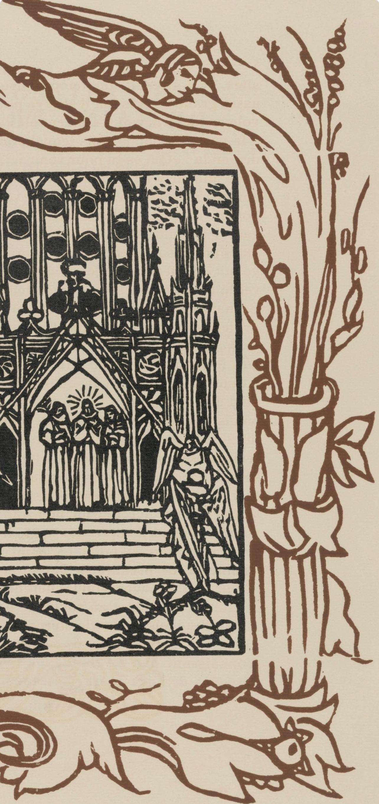 Composition (Morane, N° 100), Les Petites Fleurs de St. Françoise, Émile Bernard For Sale 1