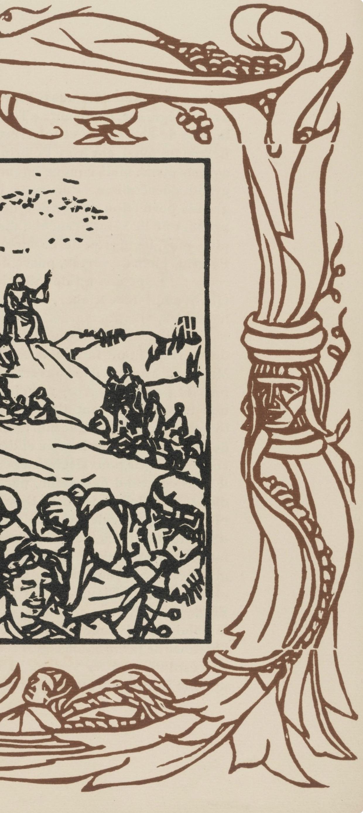 Composition (Morane, N° 100), Les Petites Fleurs de St. Françoise, Émile Bernard For Sale 1
