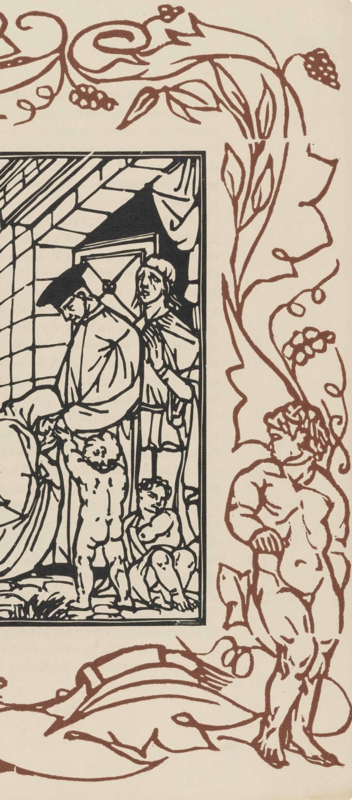 Composition (Morane, N° 100), Les Petites Fleurs de St. Françoise, Émile Bernard For Sale 1