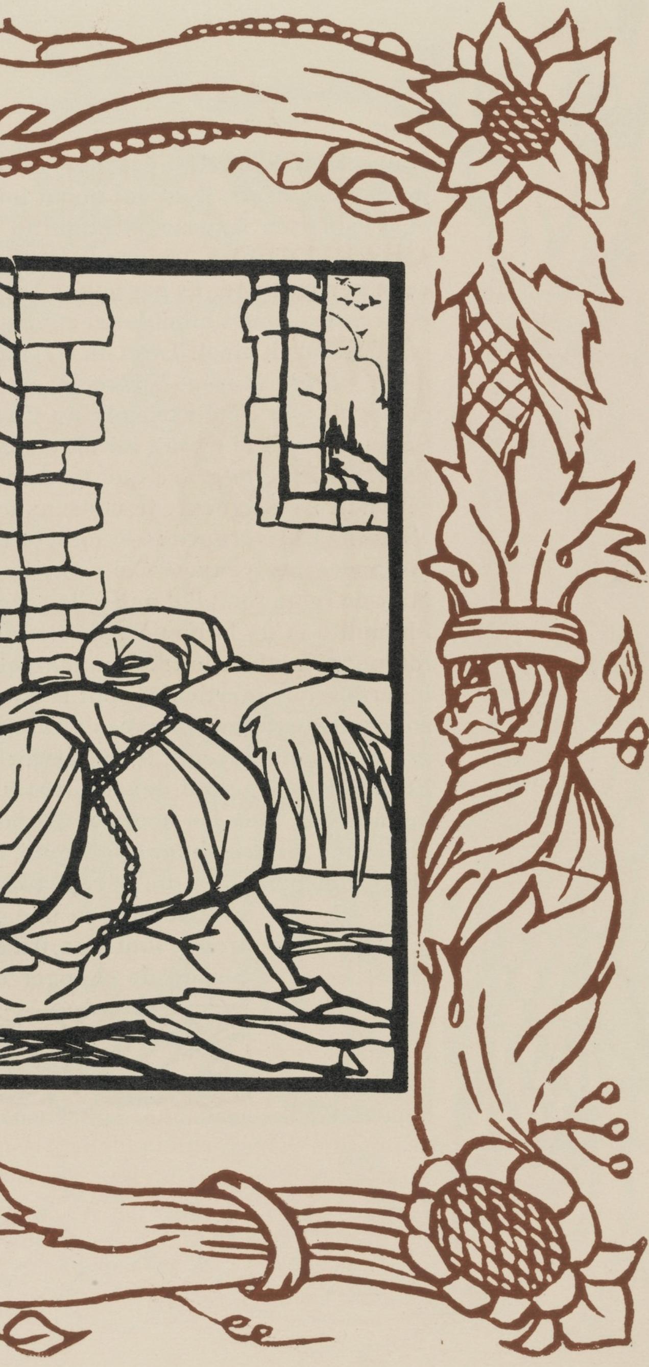 Composition (Morane, N° 100), Les Petites Fleurs de St. Françoise, Émile Bernard For Sale 1