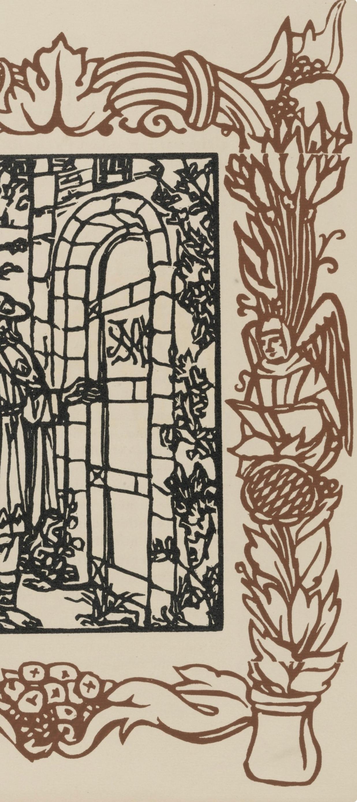 Composition (Morane, N° 100), Les Petites Fleurs de St. Françoise, Émile Bernard For Sale 1